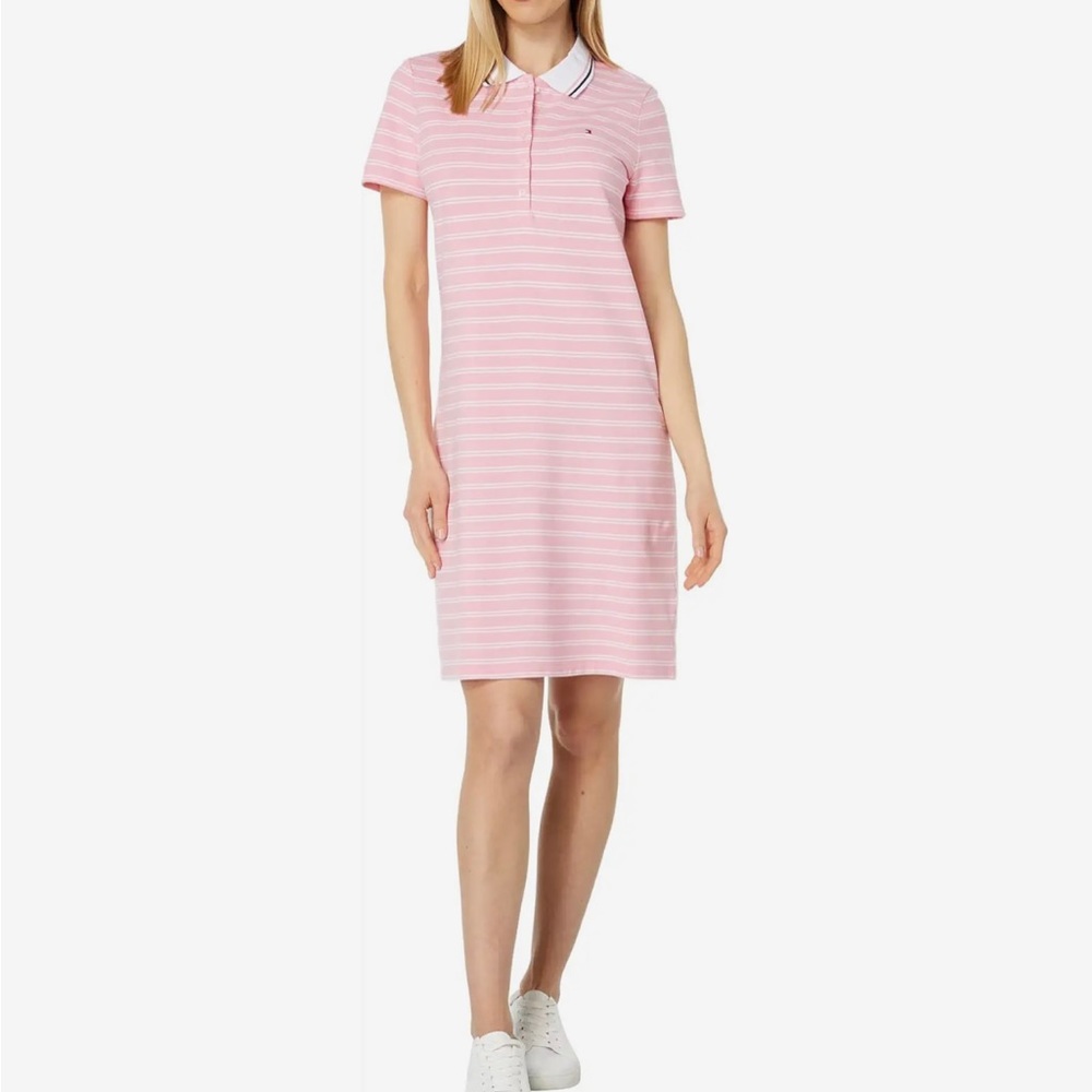 Tommy Hilfiger Striped Polo Dress